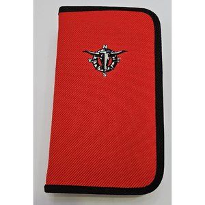 '99 Marlboro Poker Chips 2 Decks Of Cards Memo Pad Zippered Canvas Travel Pouch